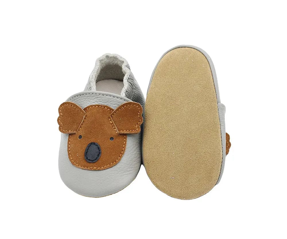 Chausson Cuir Bébé - Animaux