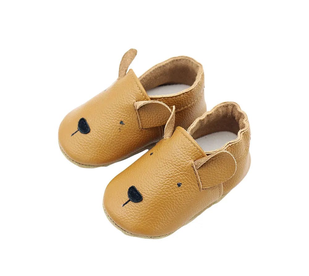 Chausson Cuir Bébé - Animaux