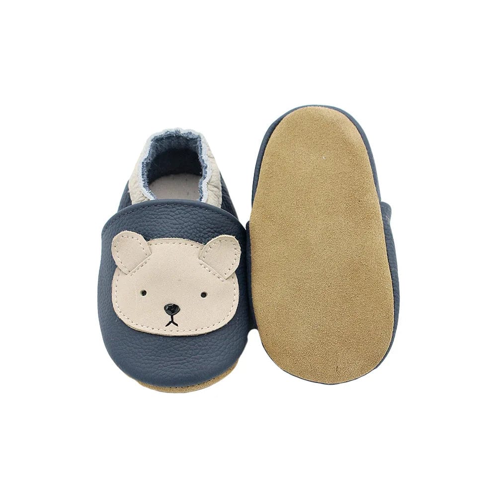 Chausson Cuir Bébé - Animaux