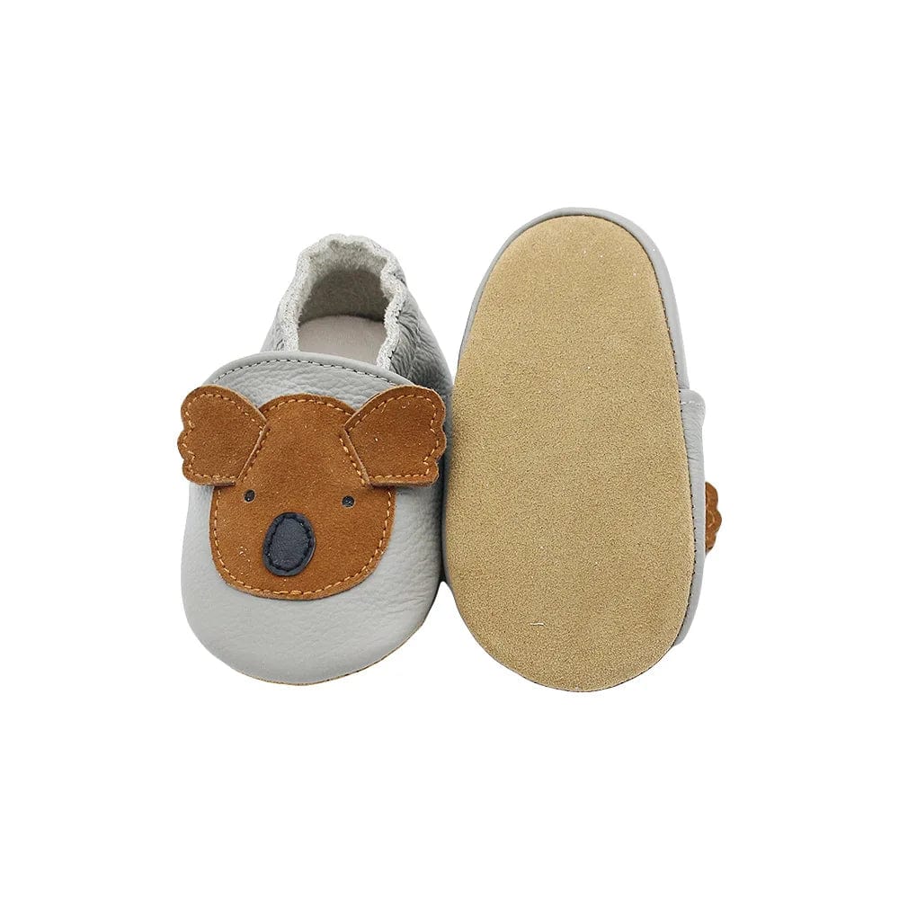 Chausson Cuir Bébé - Animaux