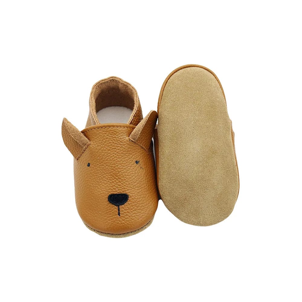 Chausson Cuir Bébé - Animaux