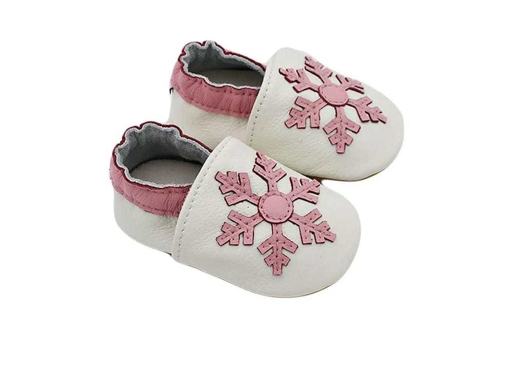 Chausson Cuir Bébé - Etoiles