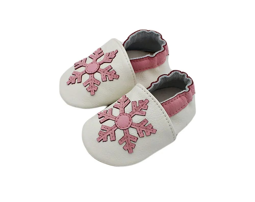 Chausson Cuir Bébé - Etoiles