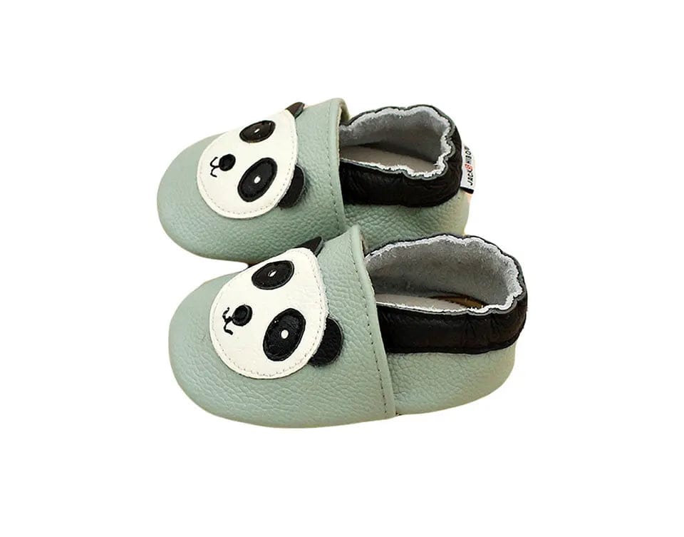 Chausson Cuir Bébé - Etoiles