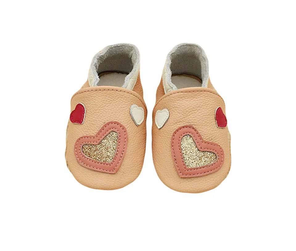 Chausson Cuir Bébé - Etoiles