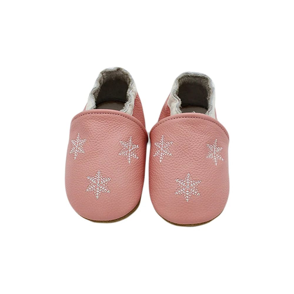 Chausson Cuir Bébé - Etoiles