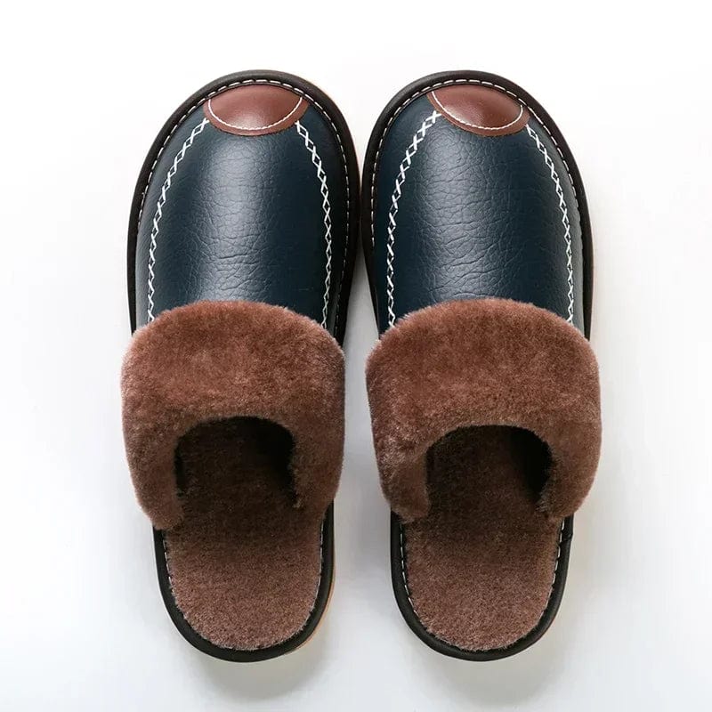 Chausson Cuir Synthétique Homme