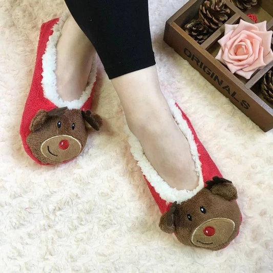 Chausson de Noel Femme - Doux et Fourré