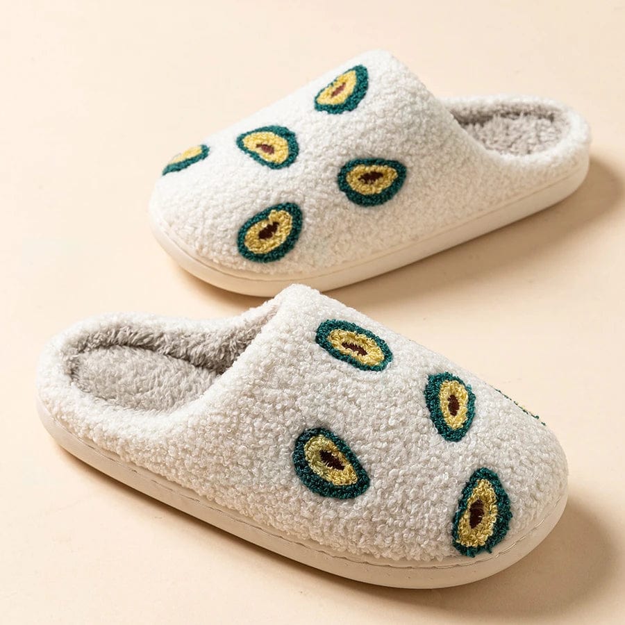 Chausson Fantaisie Femme - Avocado