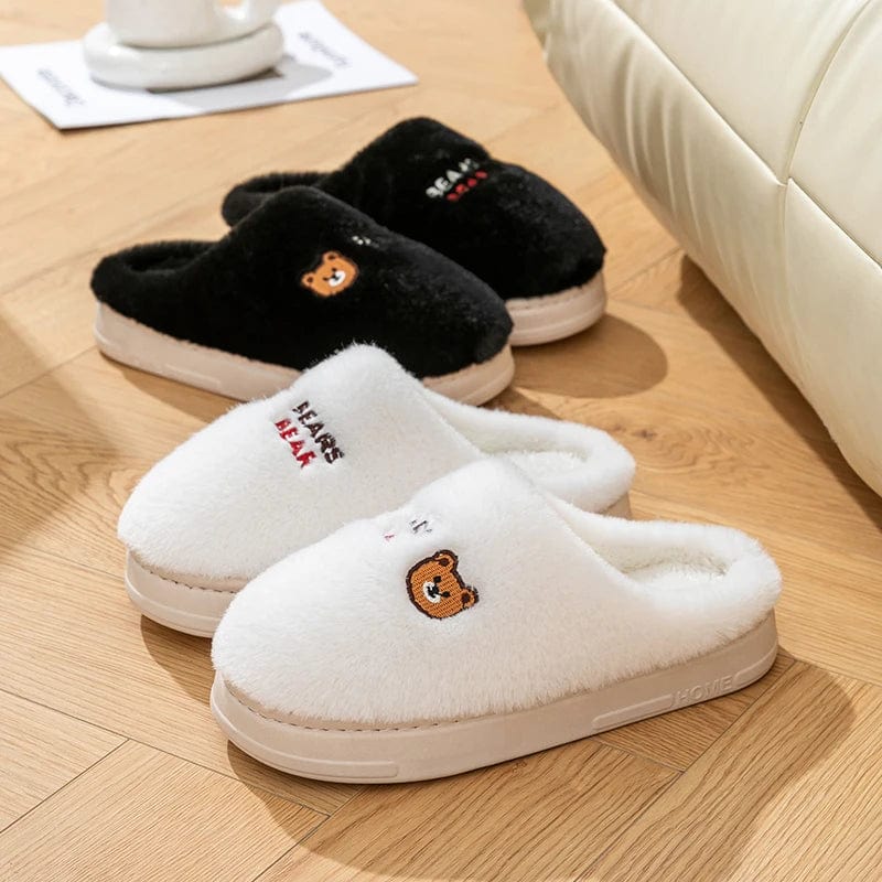 Chausson Fantaisie Femme - Petit Ourson