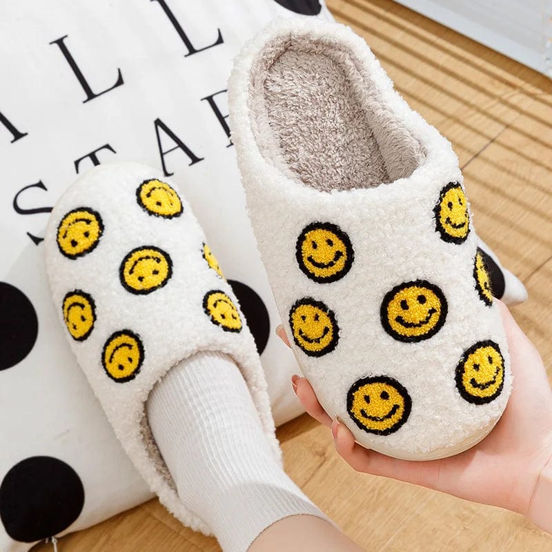 Chausson Rigolo - Edition Smiley - Jaune