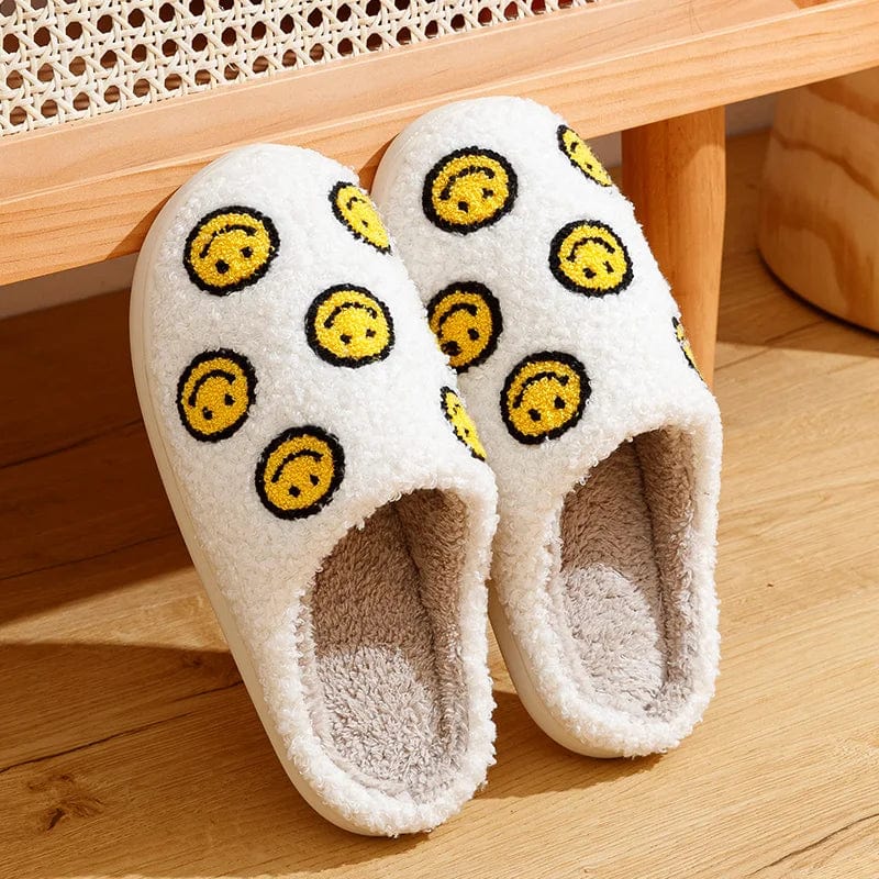 Chausson Rigolo - Edition Smiley - Jaune