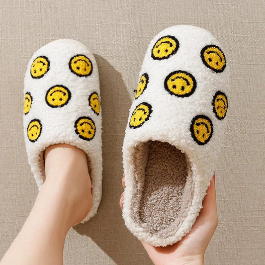 Chausson Rigolo - Edition Smiley - Jaune