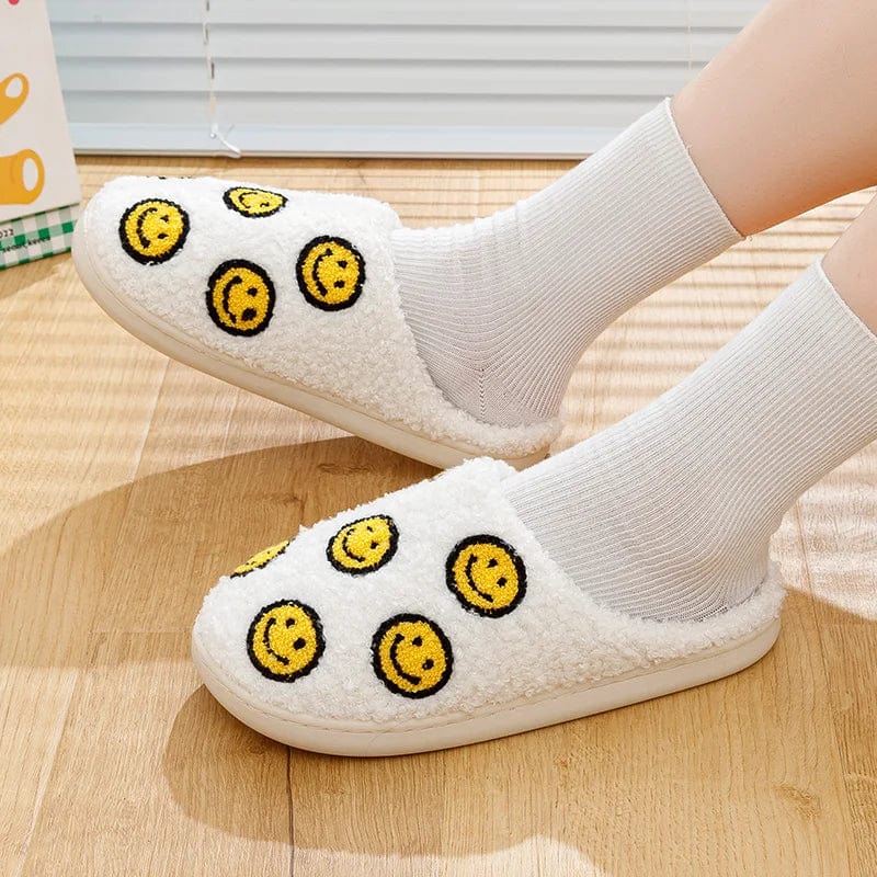 Chausson Rigolo - Edition Smiley - Jaune