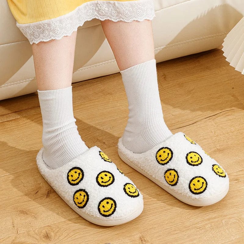 Chausson Rigolo - Edition Smiley - Jaune