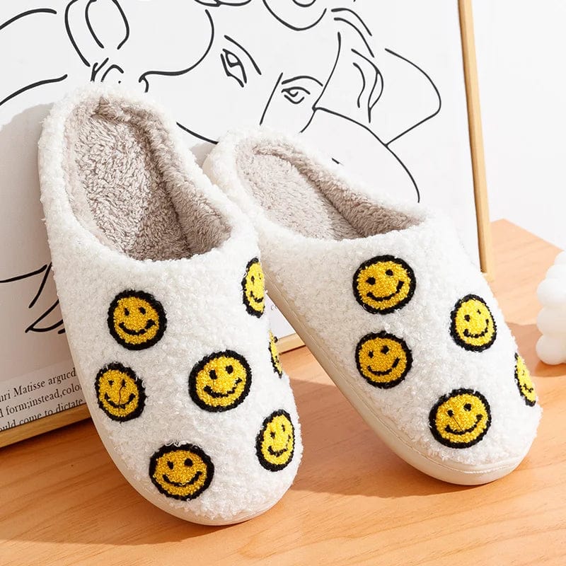 Chausson Rigolo - Edition Smiley - Jaune