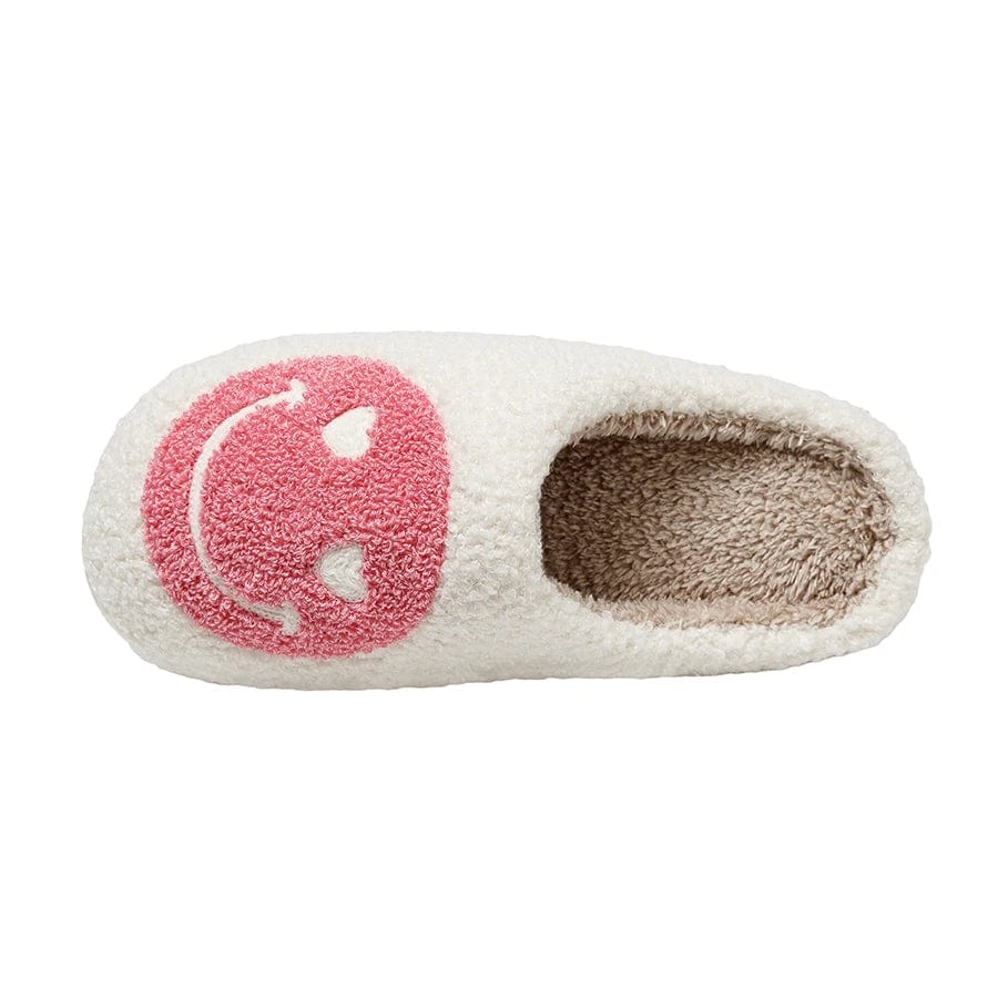 Chausson Rigolo - Edition Smiley - Rose