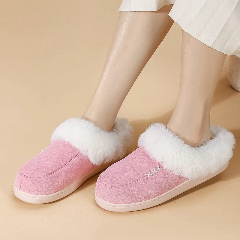 Chaussons Fourrés Femme - Chaud et Tendance