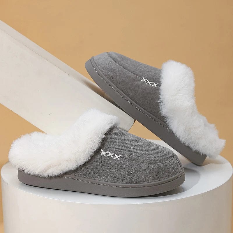 Chaussons Fourrés Femme - Chaud et Tendance