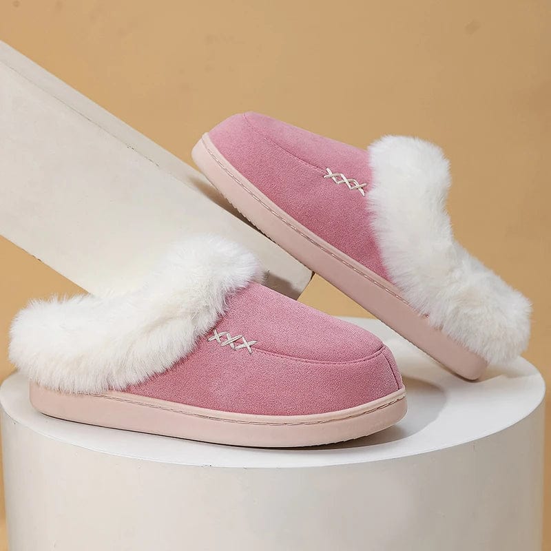 Chaussons Fourrés Femme - Chaud et Tendance