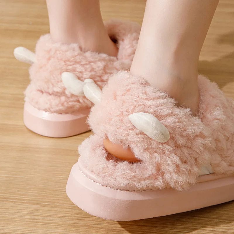 Chaussons Fourrés Femme - Kawaii