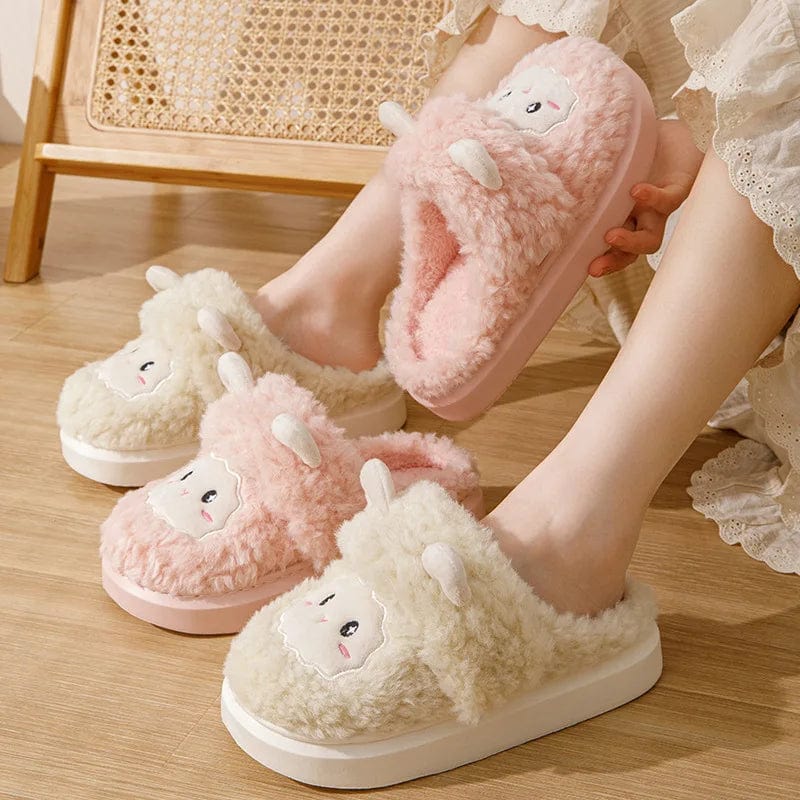 Chaussons Fourrés Femme - Kawaii