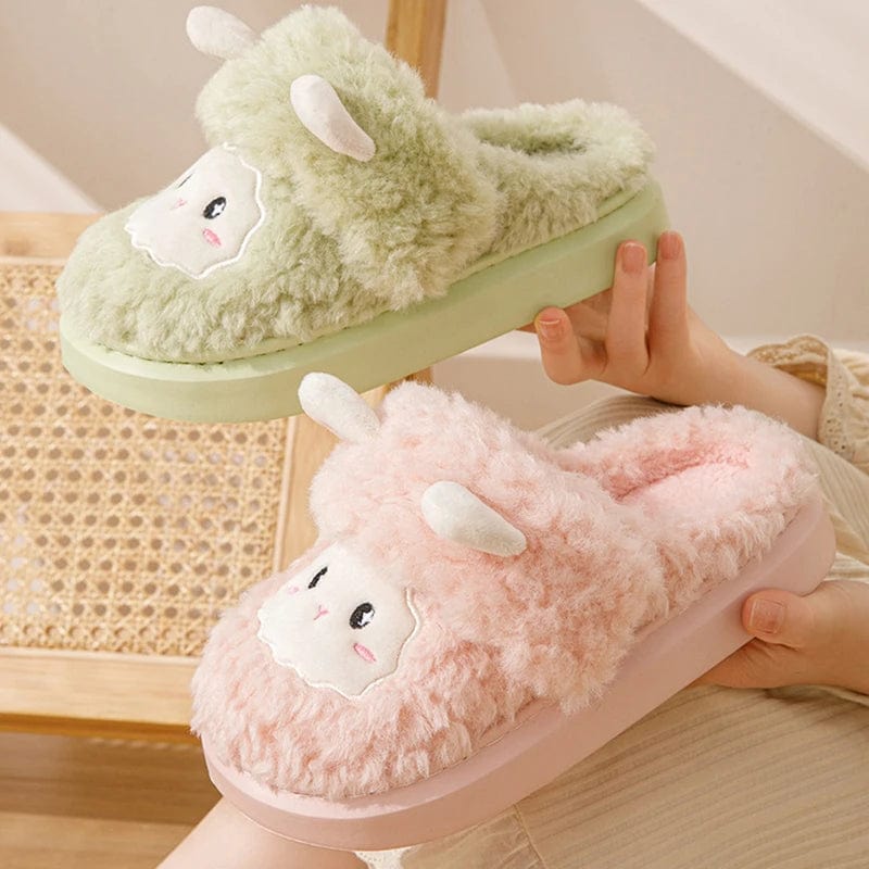 Chaussons Fourrés Femme - Kawaii