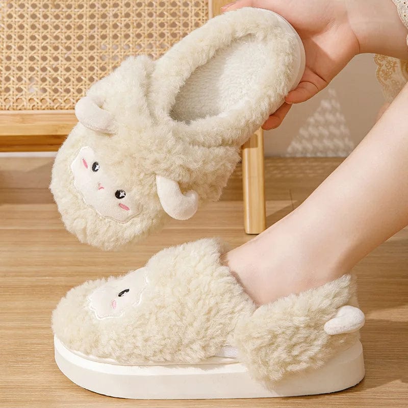 Chaussons Fourrés Femme - Kawaii