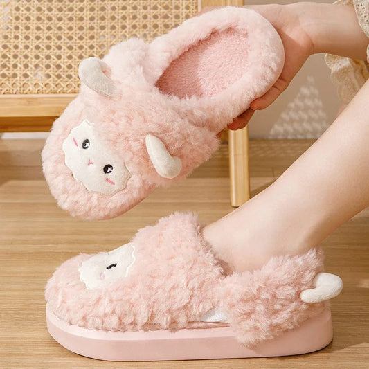 Chaussons Fourrés Femme - Kawaii