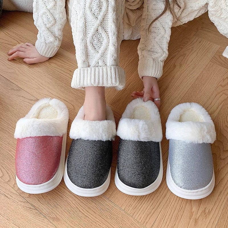 Chaussons Fourrés Femme