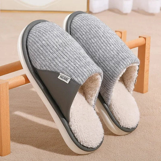 Chaussons Fourrés Homme - Confortable et Chaud