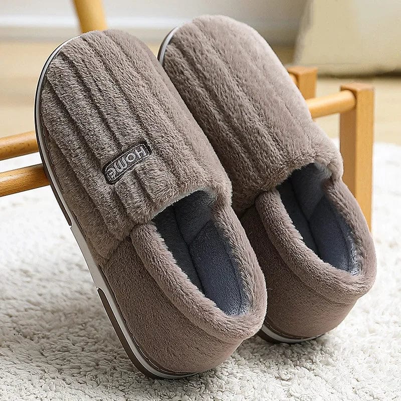 Chaussons Fourrés Homme - Cosy et Chaud