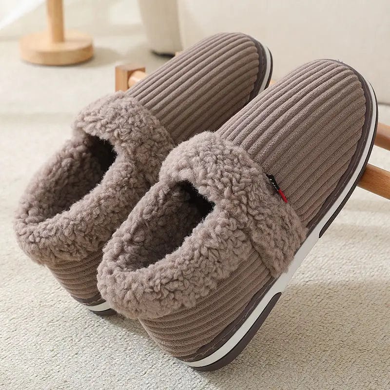 Chaussons Fourrés Homme - Moderne et Confortable