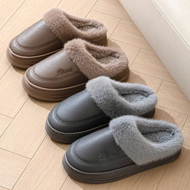 Chaussons Fourrés Homme - Imperméable