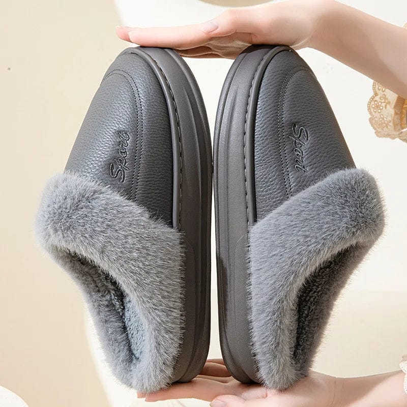 Chaussons Fourrés Homme - Imperméable