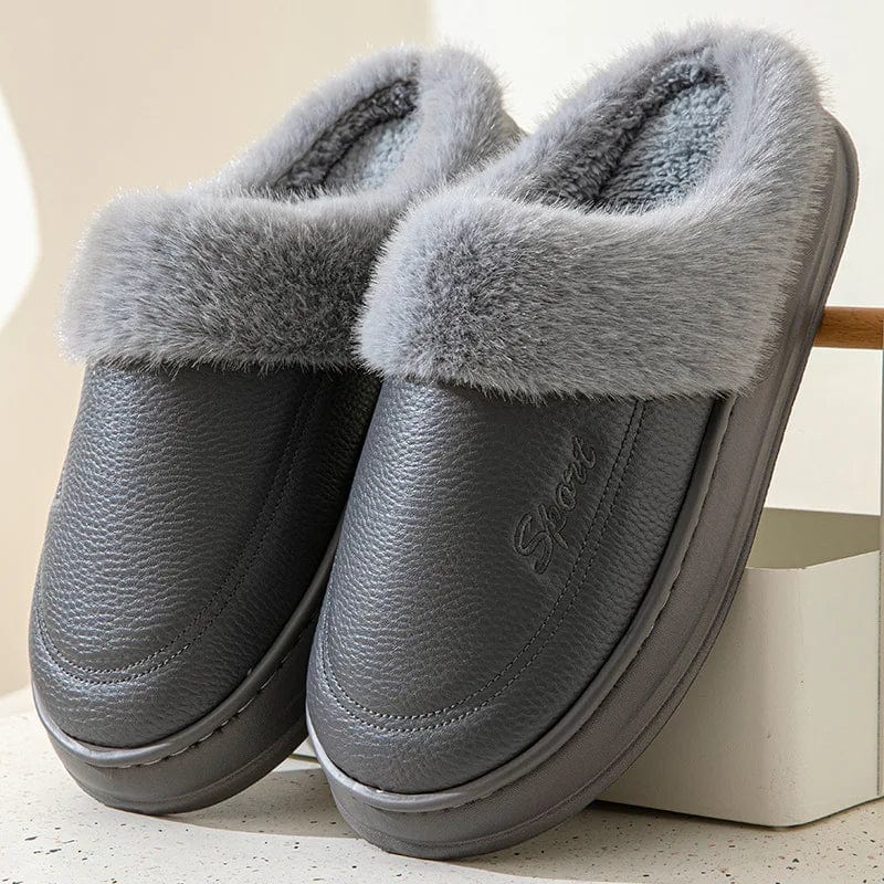 Chaussons Fourrés Homme - Imperméable