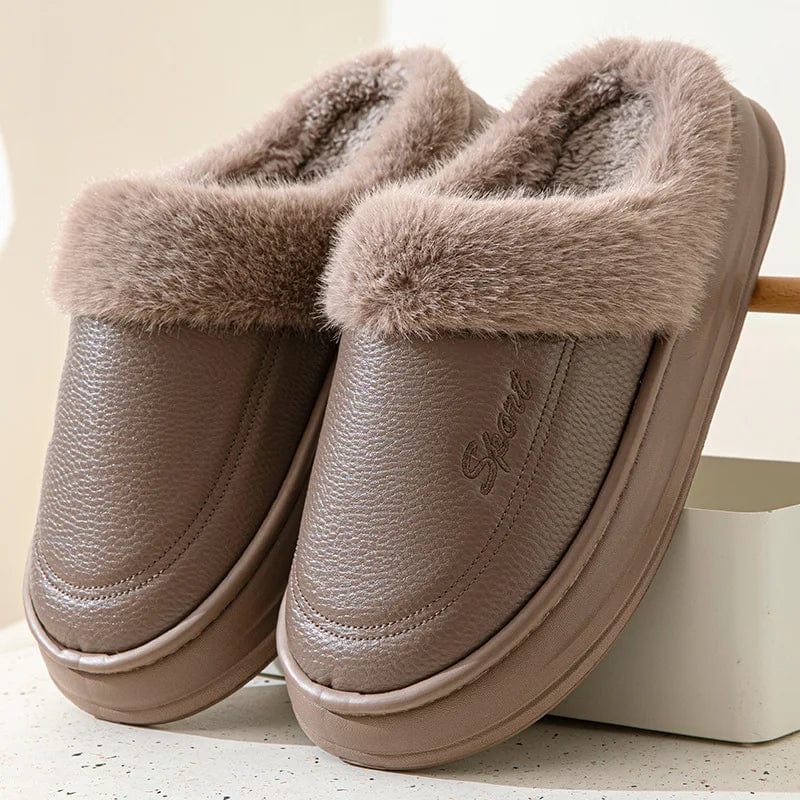 Chaussons Fourrés Homme - Imperméable