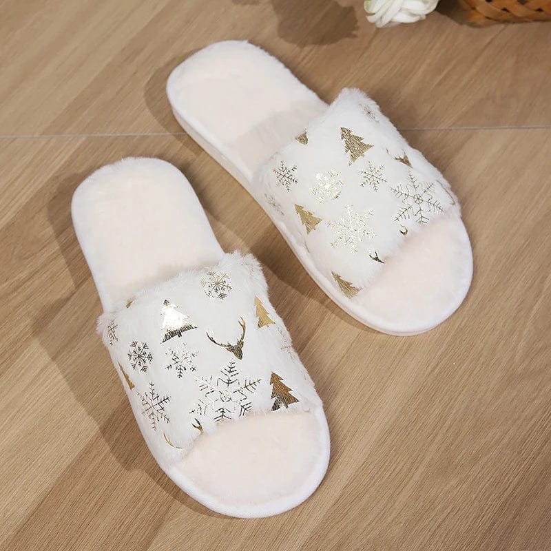 Mule Ouverte pour Femme - Edition Noel