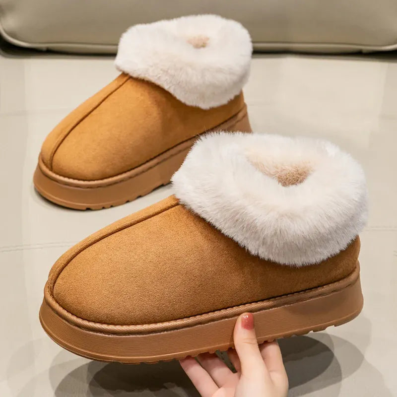 Bottine Chausson pour Femme - Douillet et Chaud